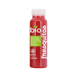 zumo BIO natural de manzana, zanahoria, remolacha, limón y jengibre